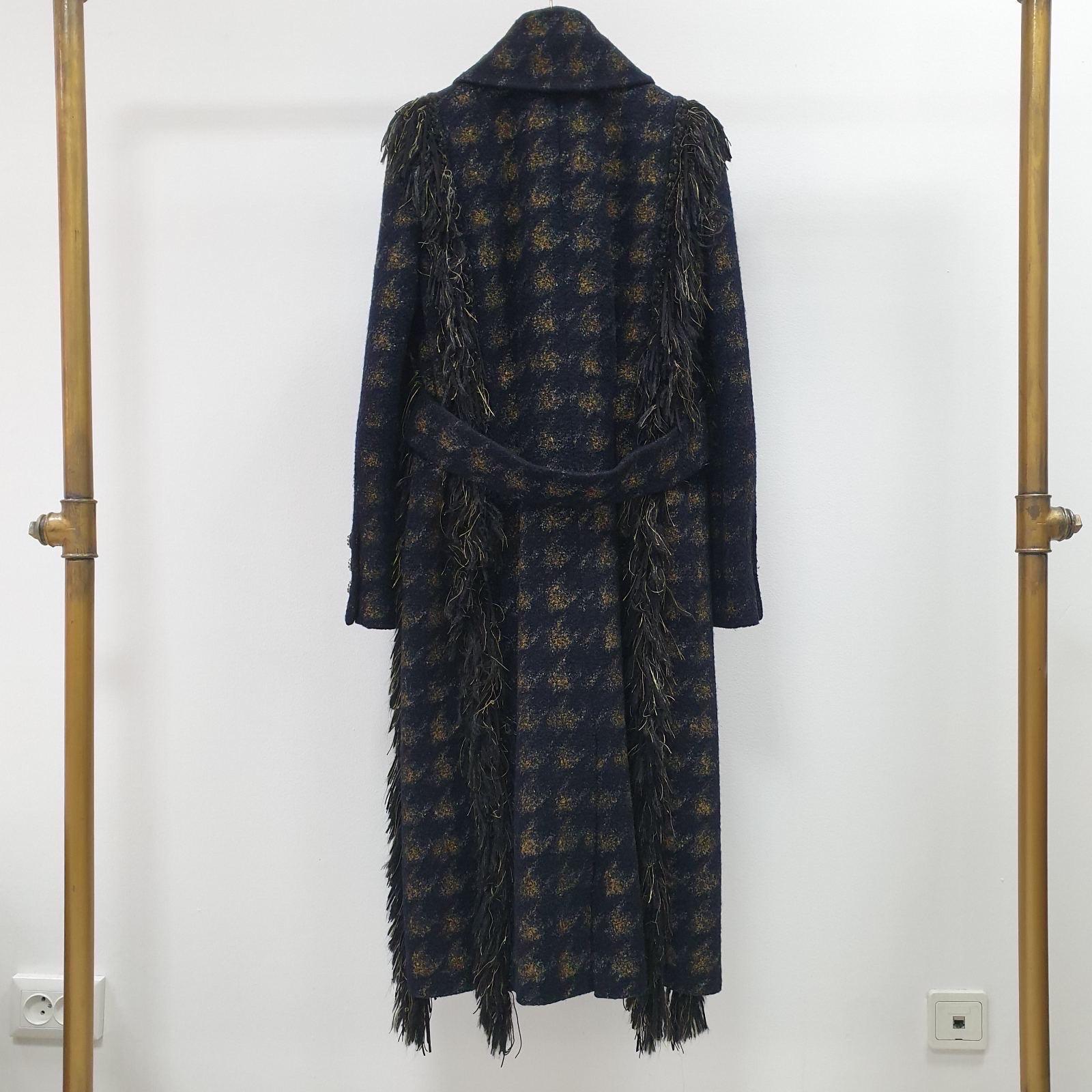 Chanel Paris-Dallas Painted Tweed Coat 9
