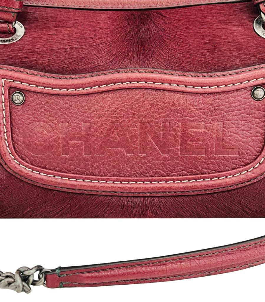 Chanel  Paris-Dallas Pony Hair & Leather Fringe Bag For Sale 2