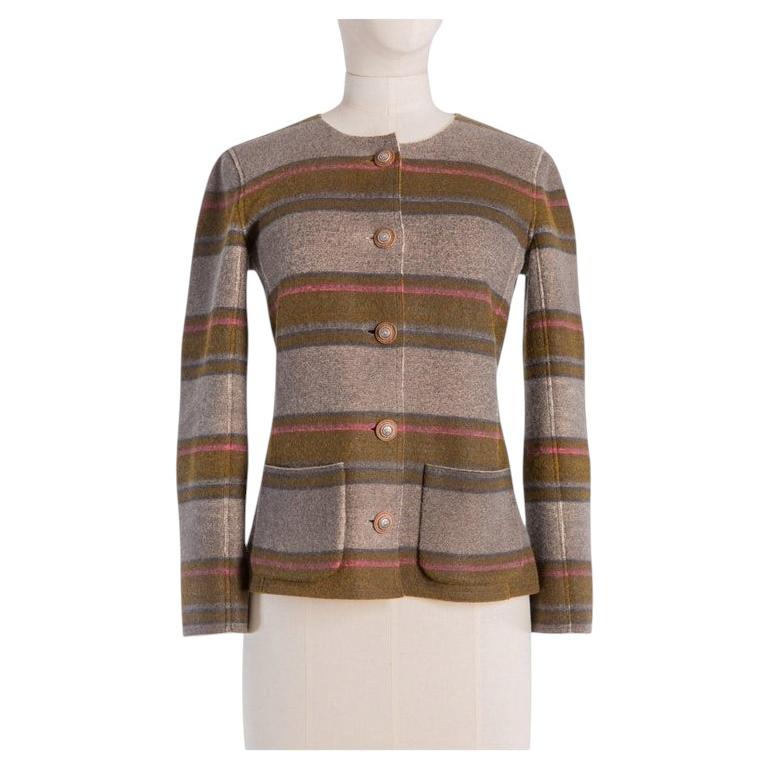 CHANEL Paris / Dallas Runway Cashmere Jacket 40 FR
