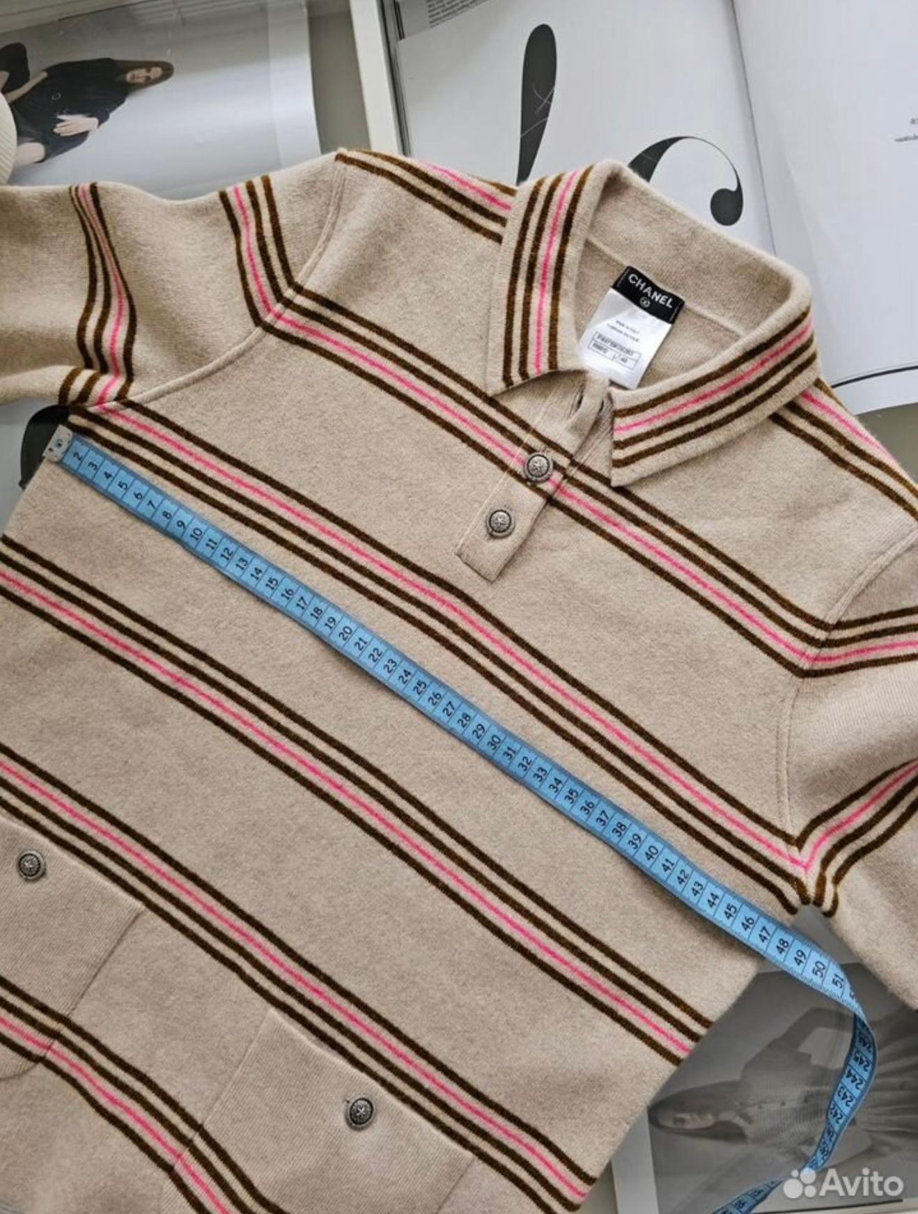 Chanel Paris / Dallas Runway Maglia in cashmere 40 FR in vendita 2