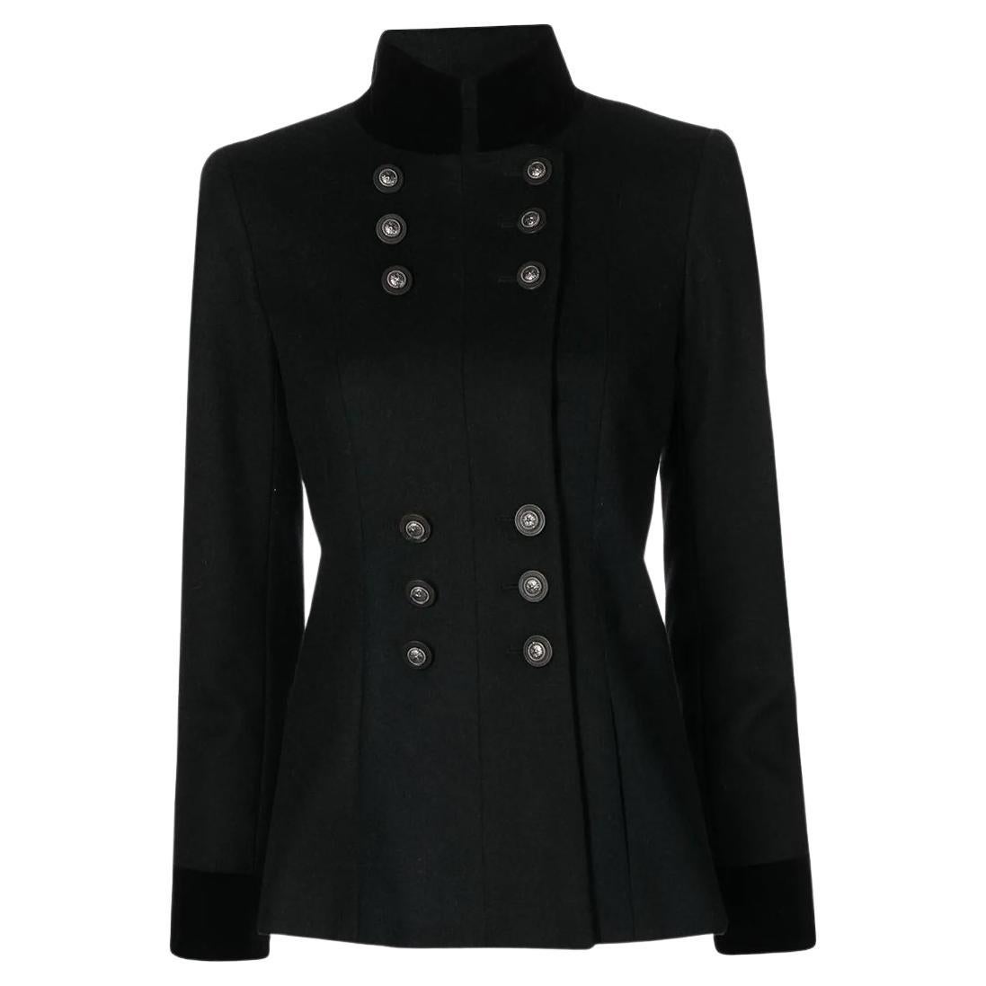 Chanel Paris/Dallas Runway High Neck Jacket