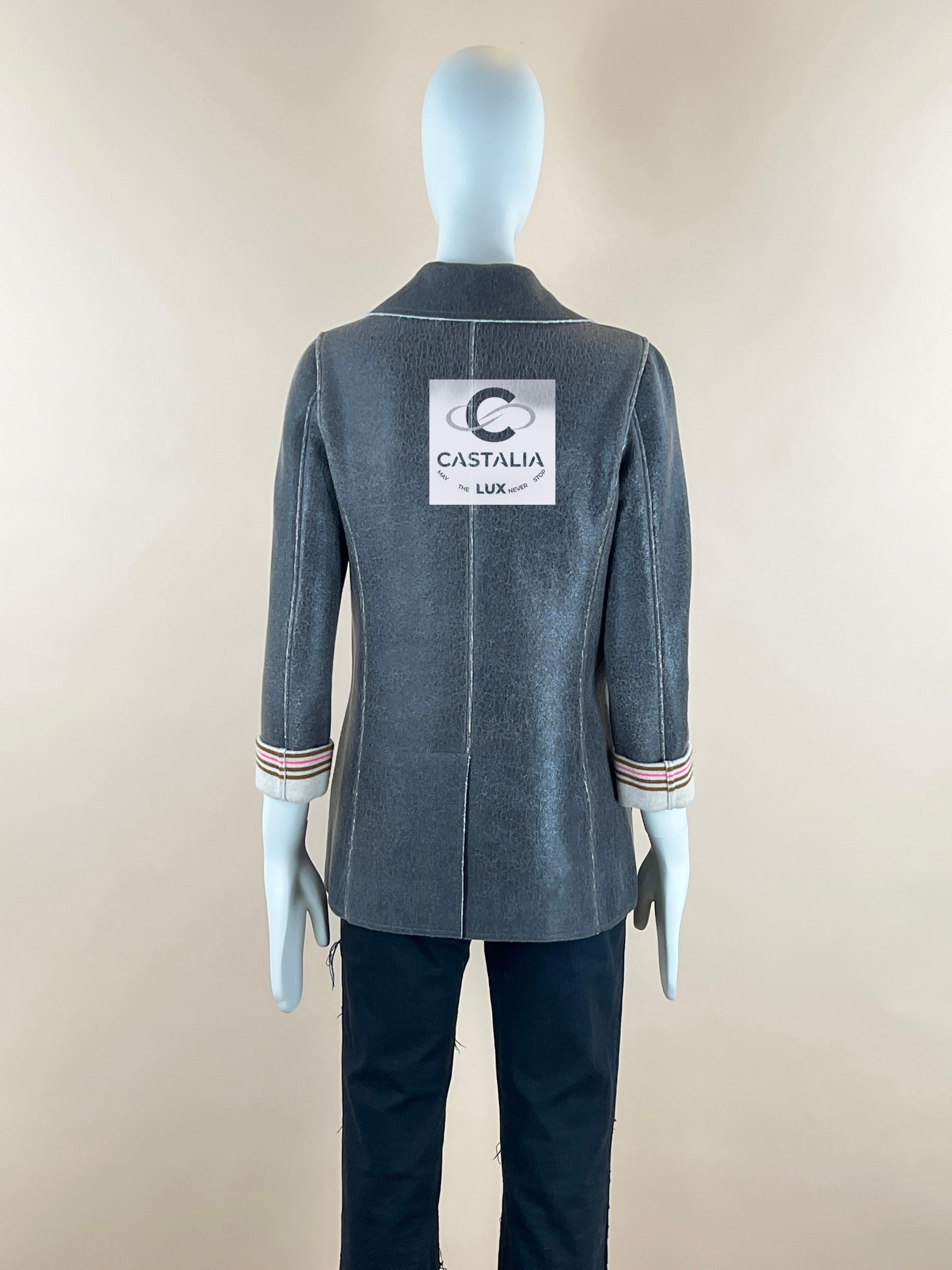 Chanel Paris  Dallas Runway Jacket Coat 8