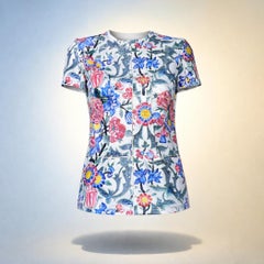 Chanel Paris / Dubai CC Logo Kaleidoscopic T-Shirt 38 FR