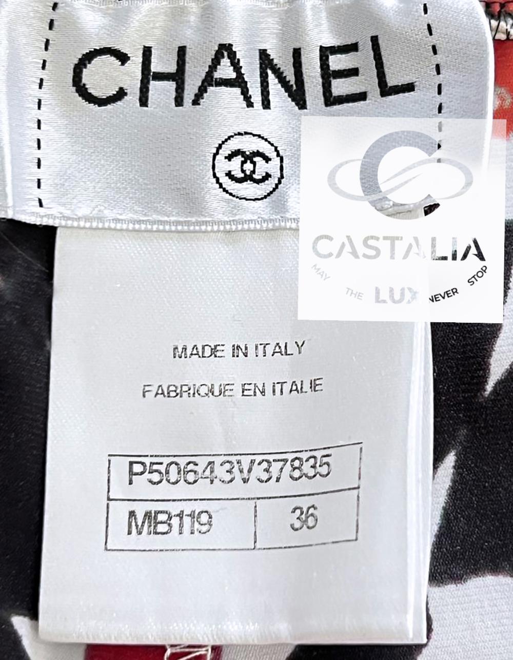 Abito Chanel Parigi / Dubai CC Logo Mosaico  36 FR in vendita 9