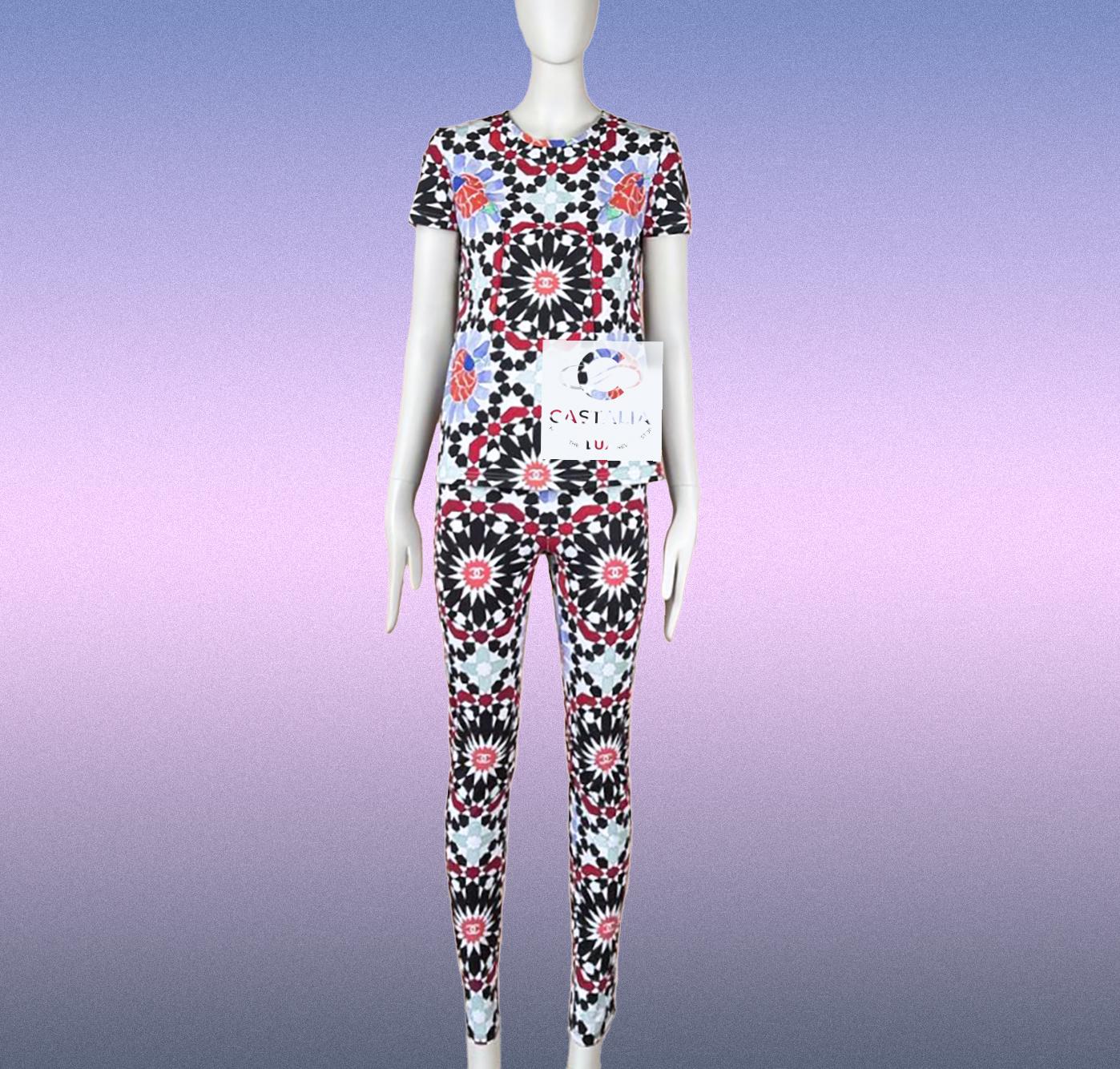 da uomo o donna Abito Chanel Parigi / Dubai CC Logo Mosaico  36 FR in vendita