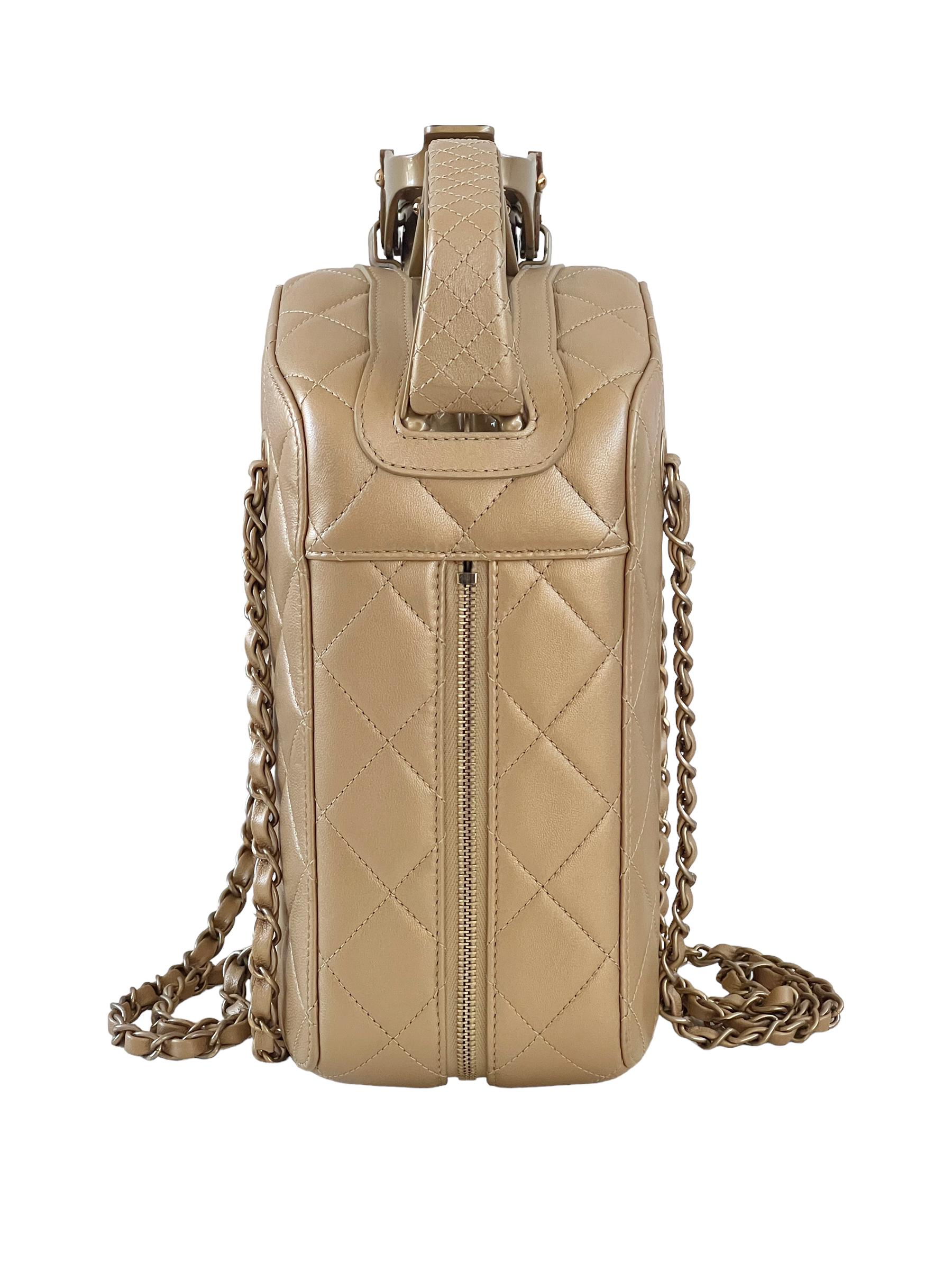 Women's or Men's Chanel 2015 Paris Dubai Jerry Tank Gas Can Accessory Bag  For Sale