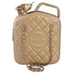 Chanel 2015 Paris Dubai Jerry Tank Gas Can Accessory Bag 