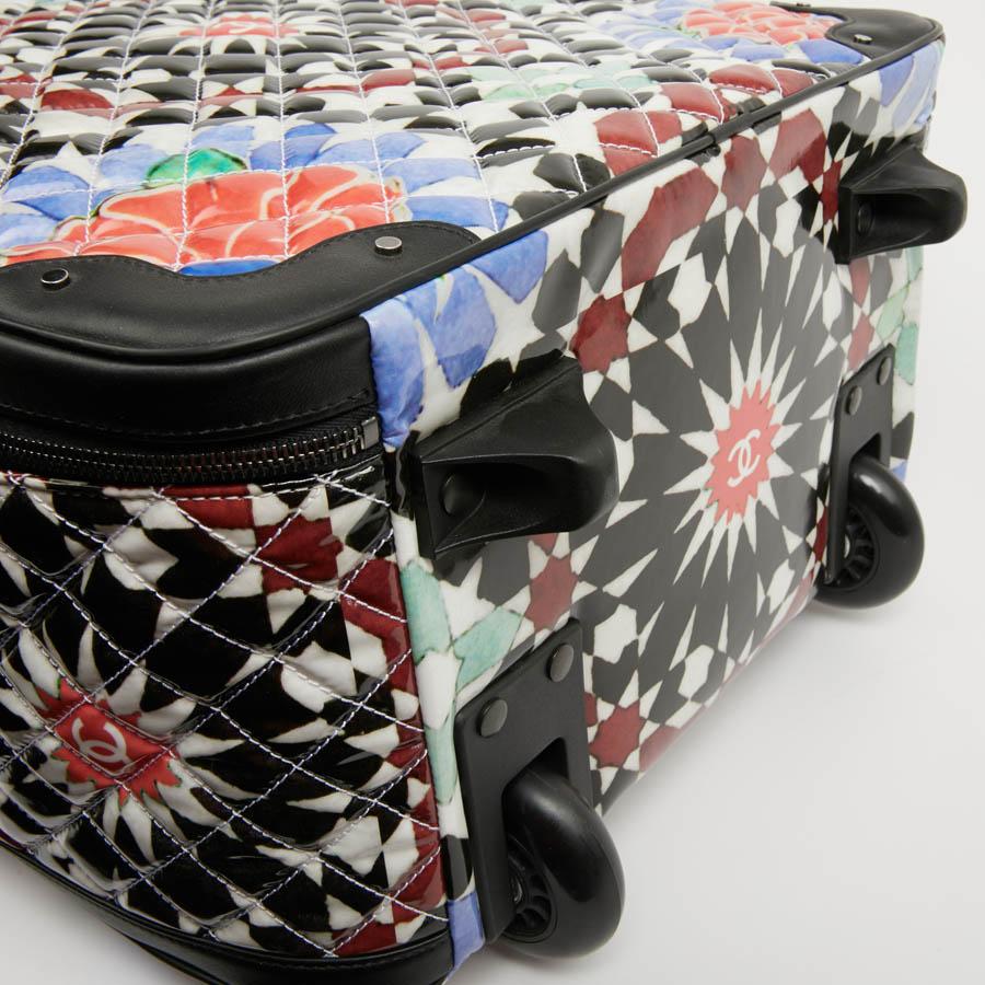 CHANEL Paris-Dubai Leather Suitcase 1