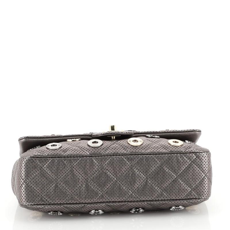 Chanel Paris-Dubai Medals Flap Bag Quilted Embellished Perforated Leather Medium 1