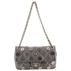 Chanel Paris-Dubai Medals Flap Bag Quilted Embellished Perforated Leather Medium