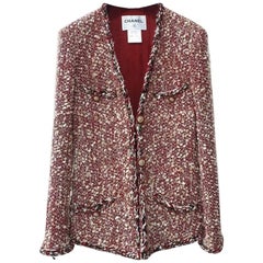 Chanel Paris Dallas Tweed Blazer Jacket