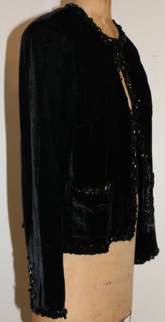 Chanel Paris Edinburg Beaded Jacket