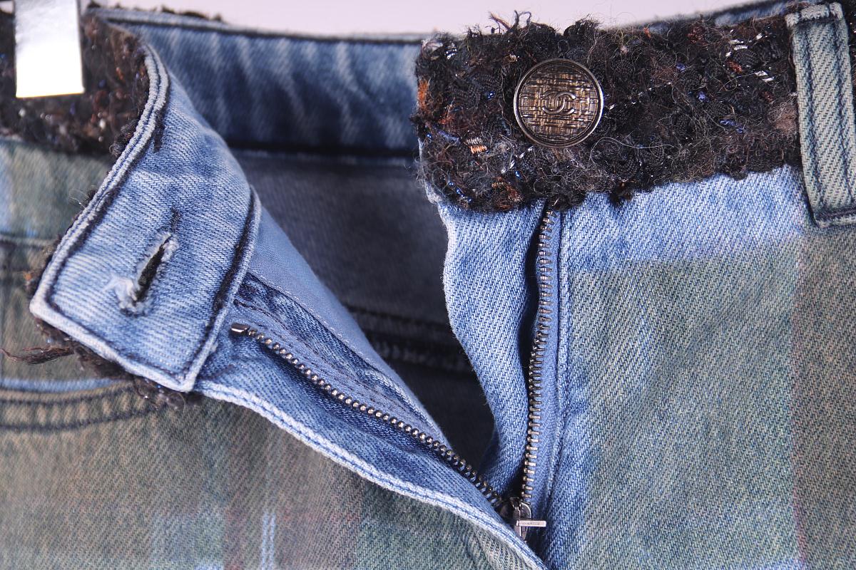 Pantalones Chanel París-Edimburgo 2013 Gris en venta