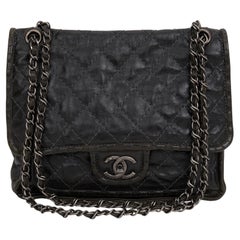 Chanel Paris-Edinburgh Black Flap Bag