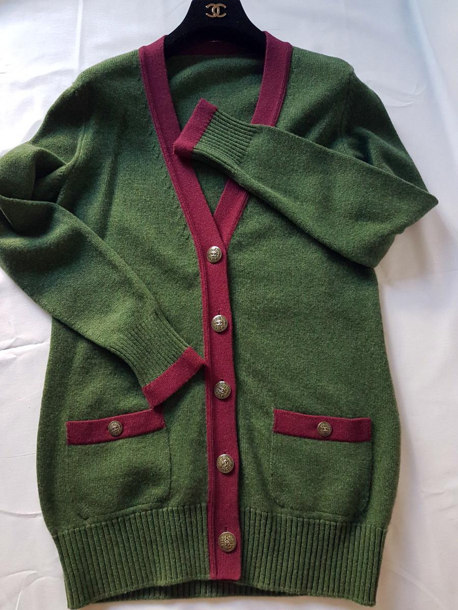 Chanel Paris / Edinburgh Kaschmir-Strickjacke 42 FR 1