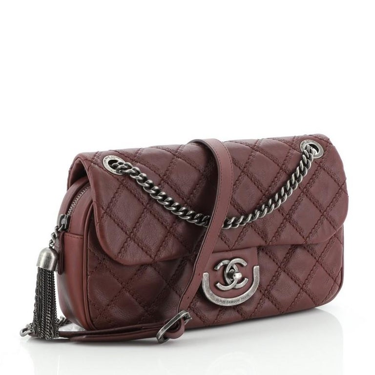 Chanel ParisEdinburgh Coco Sporran Flap Bag Quilted Calfskin Medium at