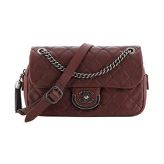 Chanel Paris-Edinburgh Coco Sporran Flap Bag Quilted Calfskin Medium