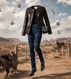 CHANEL Paris / Edinburgh Collectors Tartan Jeans 38 FR