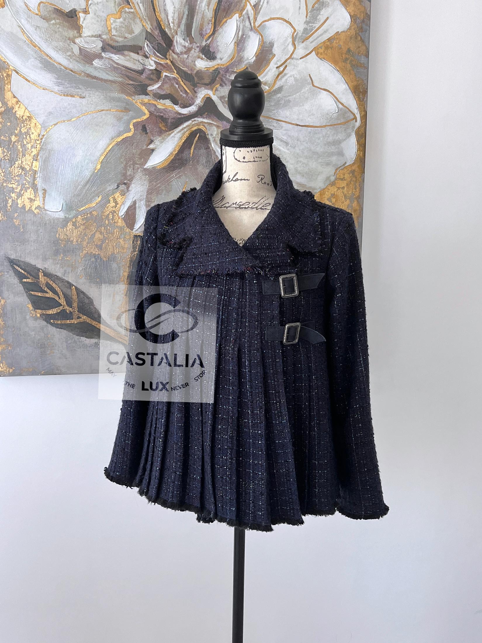 Chanel Paris / Edinburgh Highland Grandeur Tweed Jacket  38 FR For Sale 6