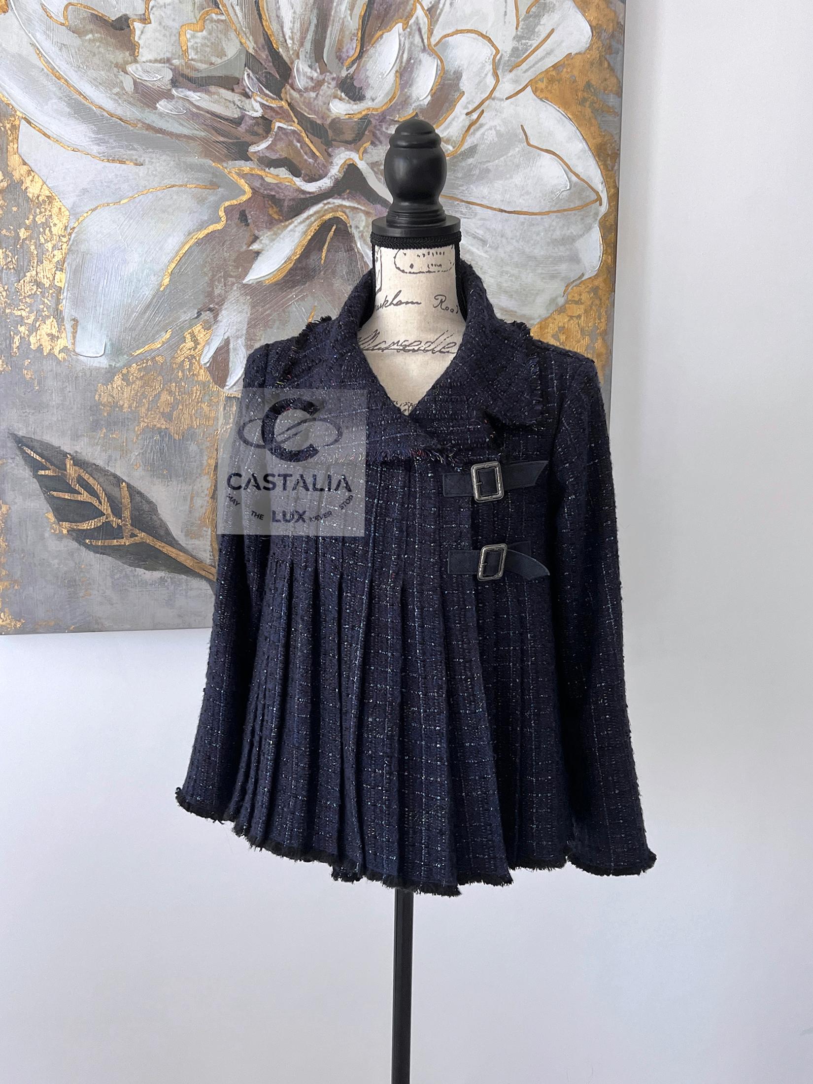 CHANEL París / Edimburgo Chaqueta de tweed Highland Grandeur 38 FR 3