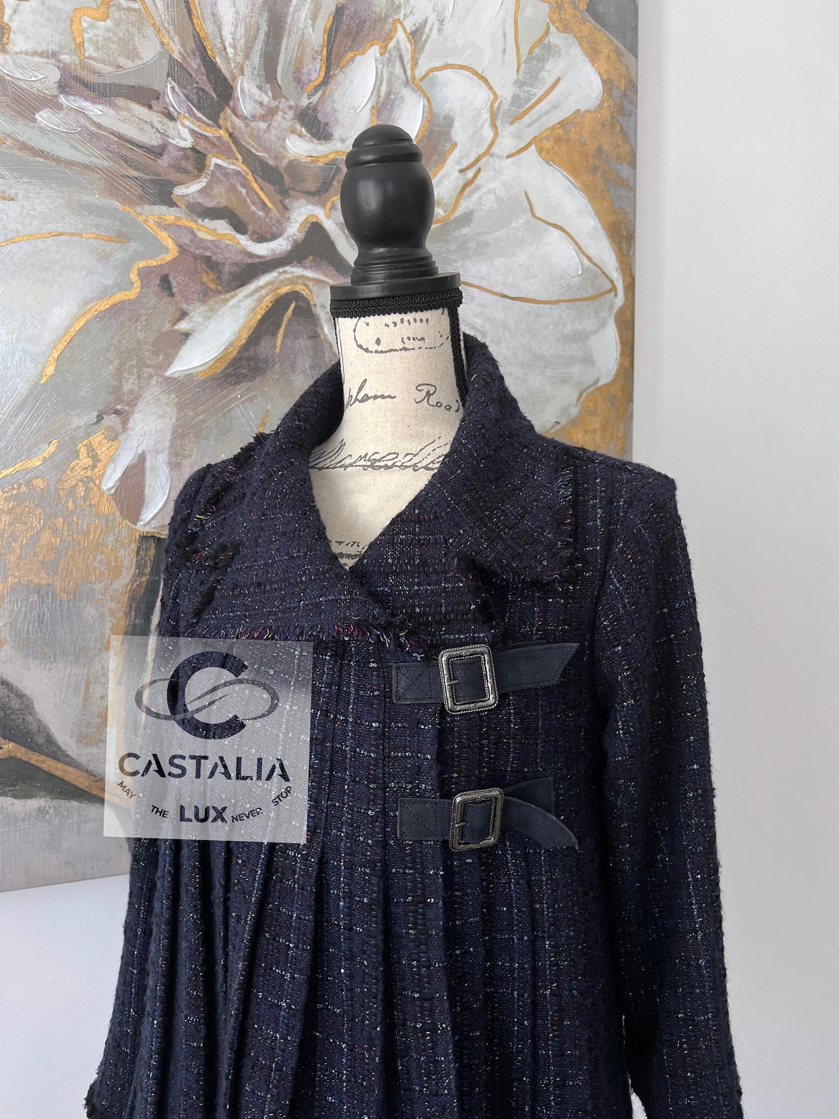 Chanel Paris / Edinburgh Highland Grandeur Tweed Jacket  38 FR For Sale 2