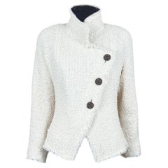 Chanel Paris / Edinburgh Iconic Ecru & Tartan Tweed jacket