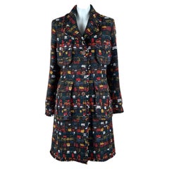 Chanel Paris / Edinburgh Jewel Gripoix Buttons Tweed Coat