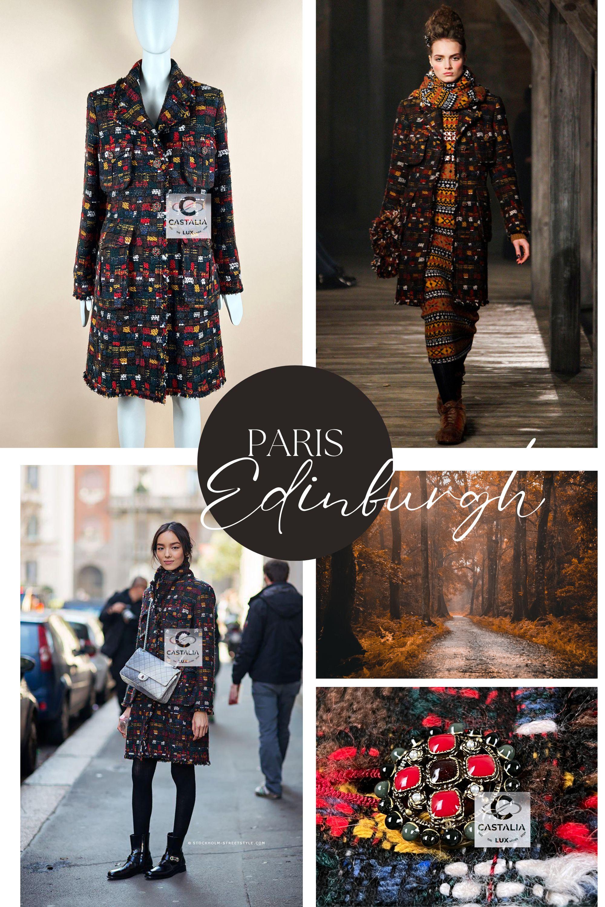 Chanel Paris / EDINBURGH 2013 Metiers d’Art Collection Multicolour Autumn Tweed Coat

~ Woven like a portal into forgotten realms, this Chanel tweed coat from the Paris / EDINBURGH Collection by Karl Lagerfeld radiates the metaphysics of ancient