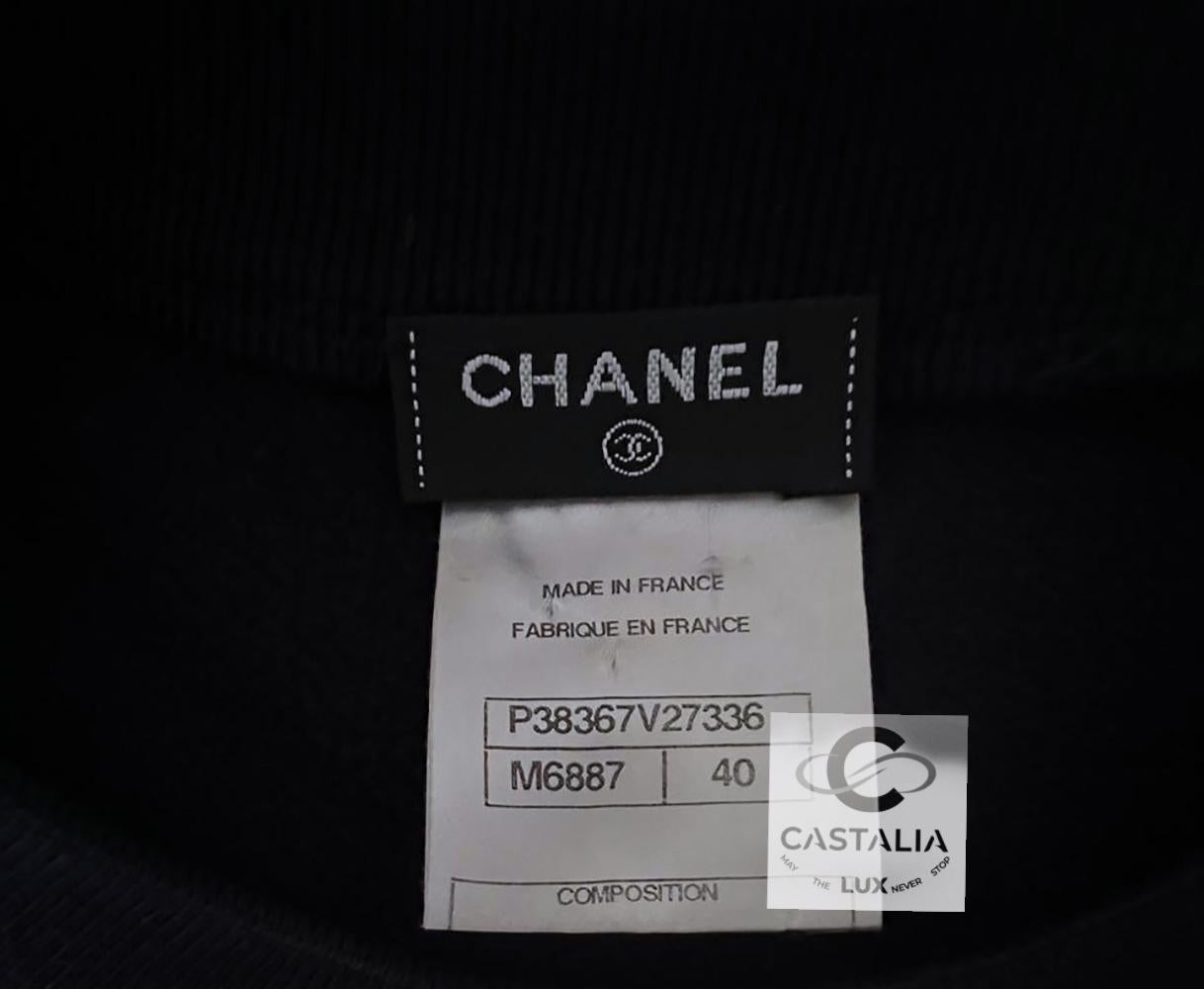 Chanel Paris / Edinburgh Ribbons & Tartan Braids Jumper 40 FR 5