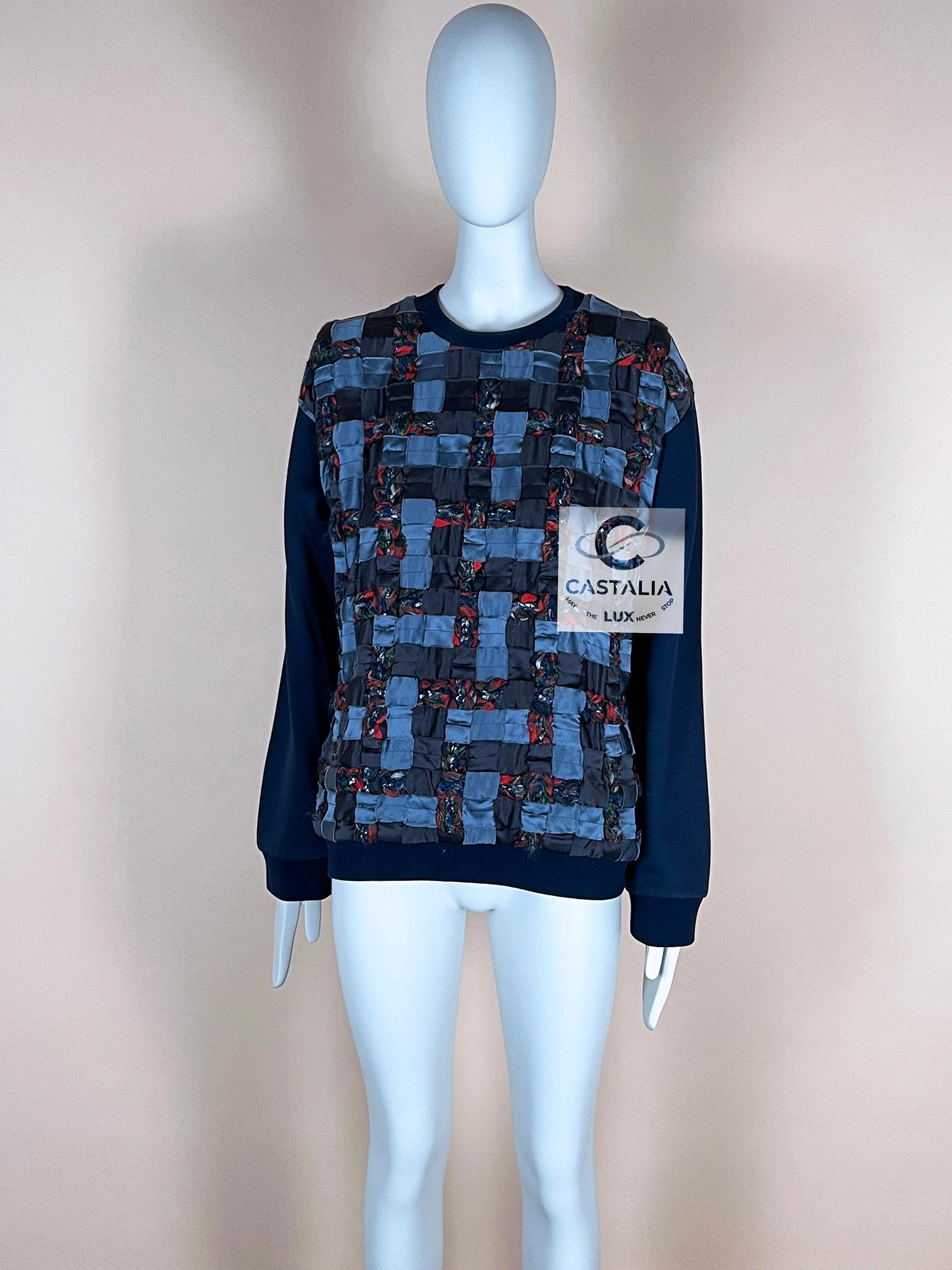 Chanel Paris / Edinburgh Ribbons & Tartan Braids Jumper 40 FR 3