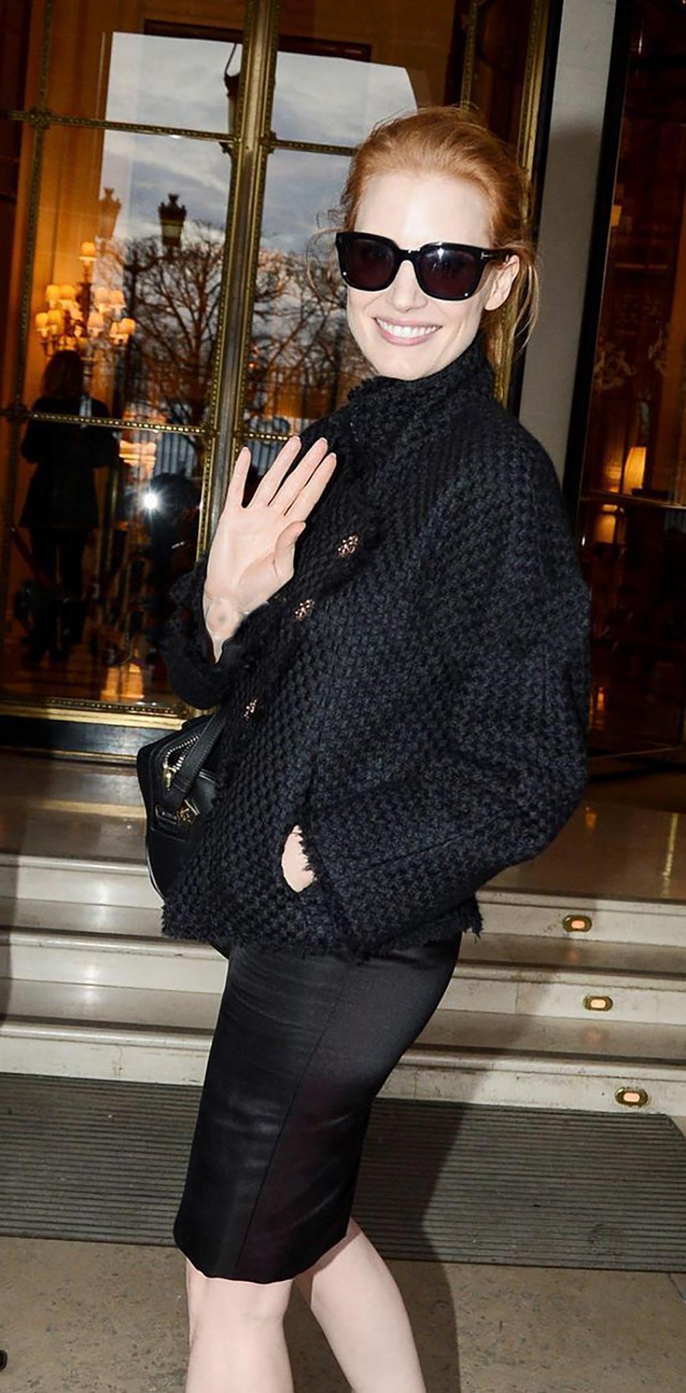 Chanel Paris / Edinburgh Tartan Black Tweed Jacket In Excellent Condition In Dubai, AE