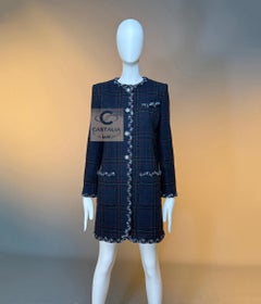 Chanel Paris / Edinburgh Tartan Coat 36 FR