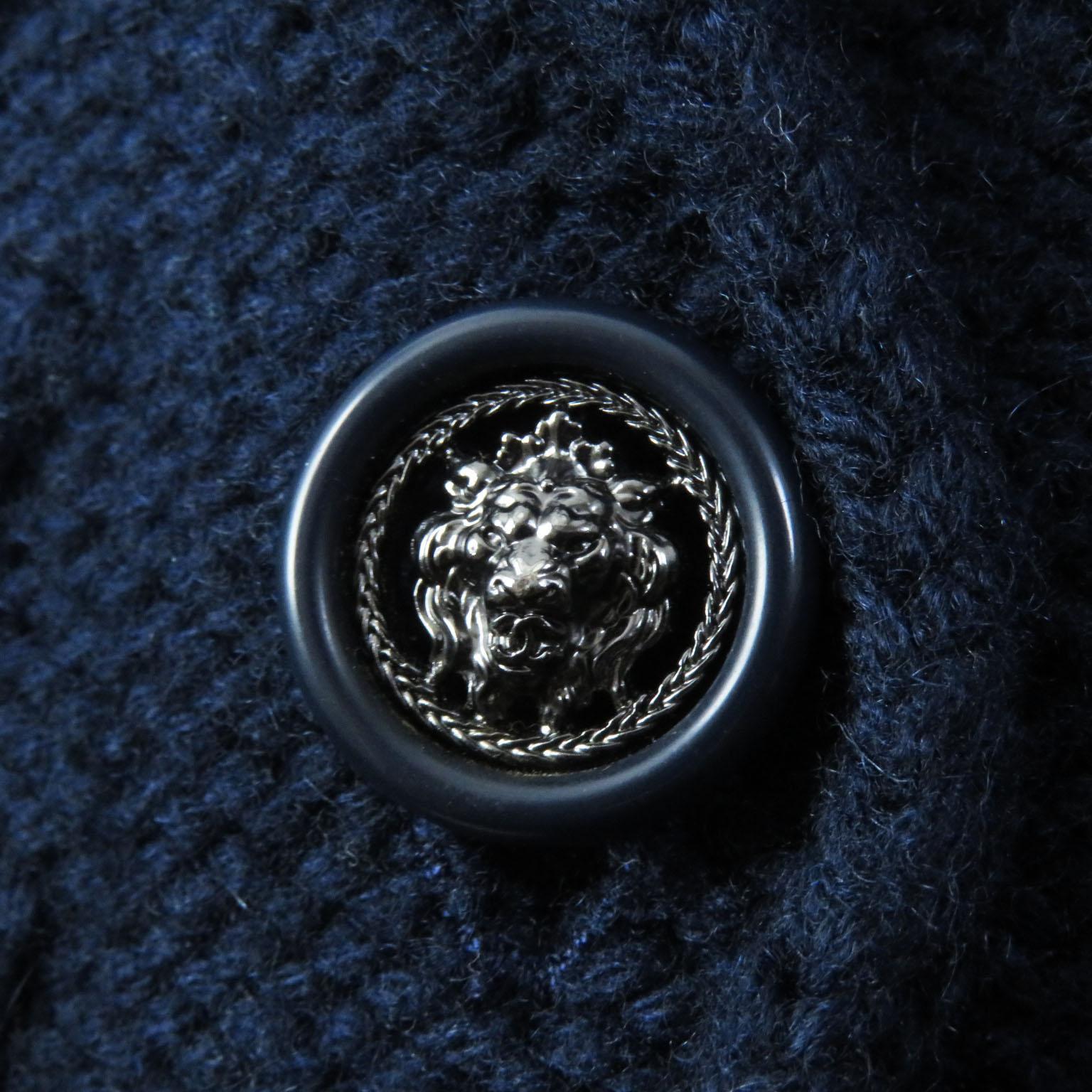 Chanel Paris / Edinburgh Thistle Brooch Cardigan 1