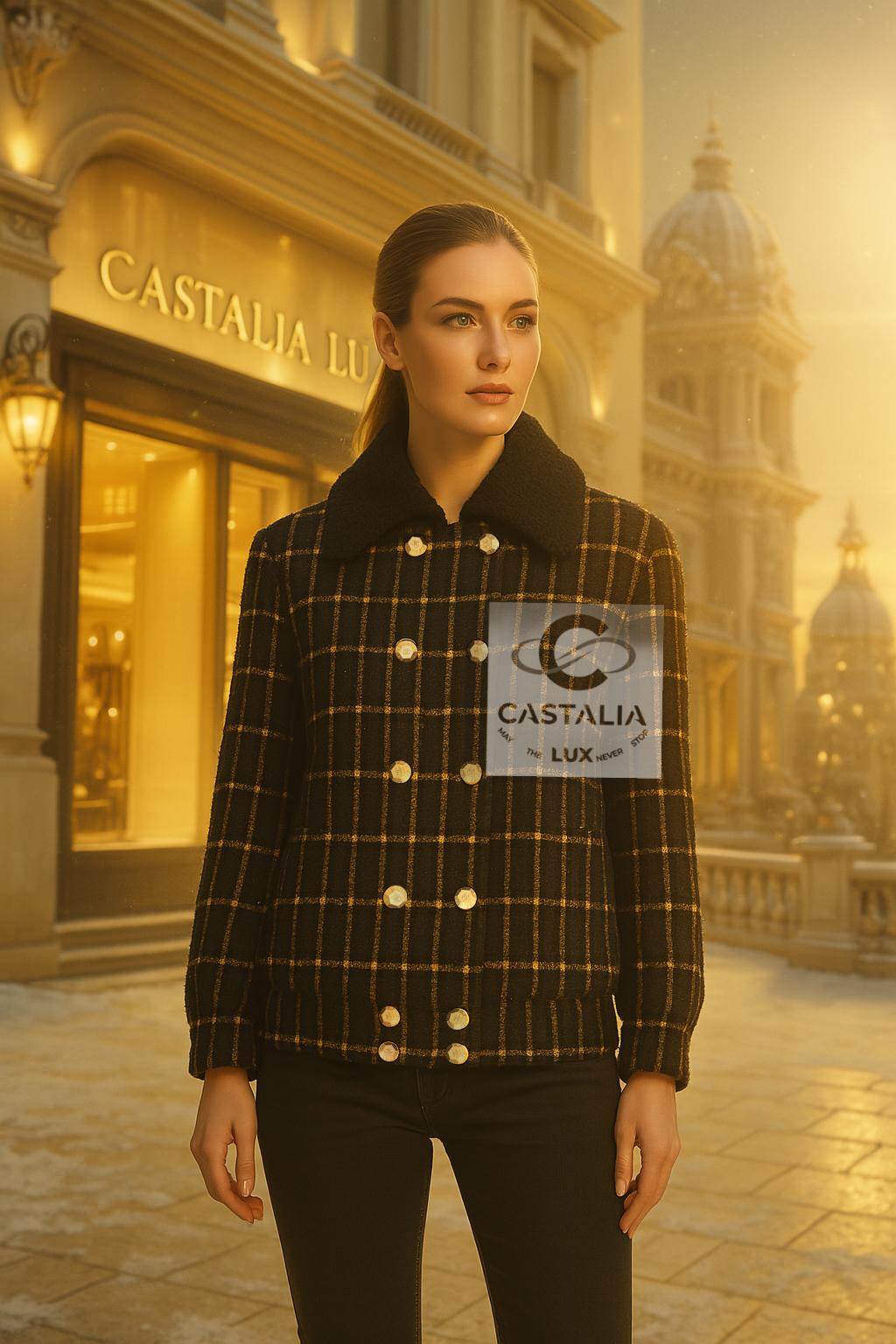 Chanel Paris / Egypt Eternal Geometry Giacca in tweed nero 36 FR in vendita 1