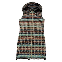 Chanel Paris / Egypt - Vestito vibrante con bottoni CC Scarabeo 38 FR