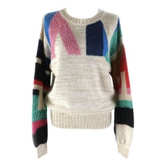CHANEL Paris / Egypt Vittoria Ceretti Style Cashmere Jumper 34 FR