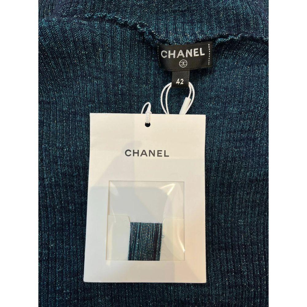 Chanel Paris Empty Scarab Roll Neck Jumper 2