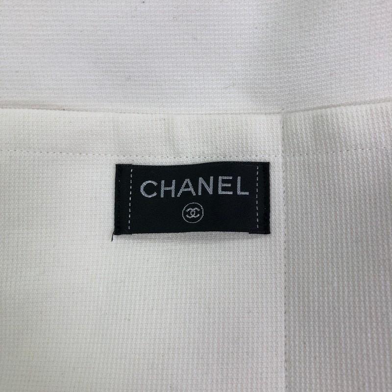Chanel Paris-Greece Beach Bag Printed Terry Cloth Large  In Good Condition In NY, NY