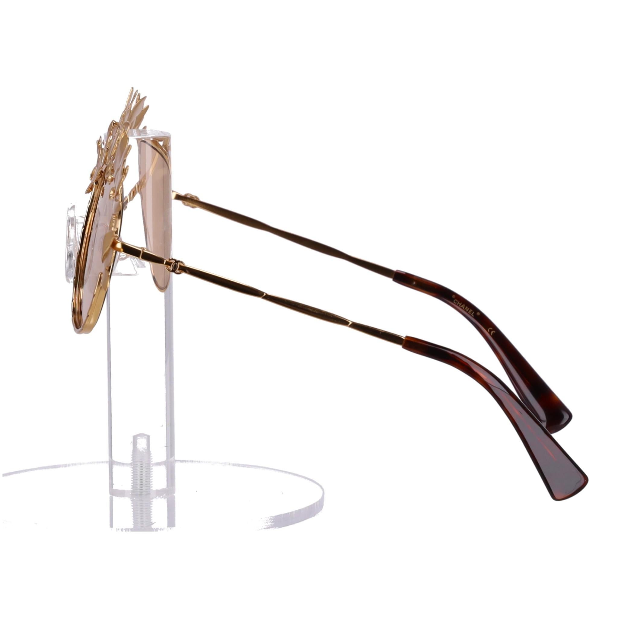 Gafas de sol Chanel París Colección Grecia Corona de Laurel Beige