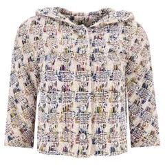 Chanel Paris Greece Lesage Tweed Jacket With Hood