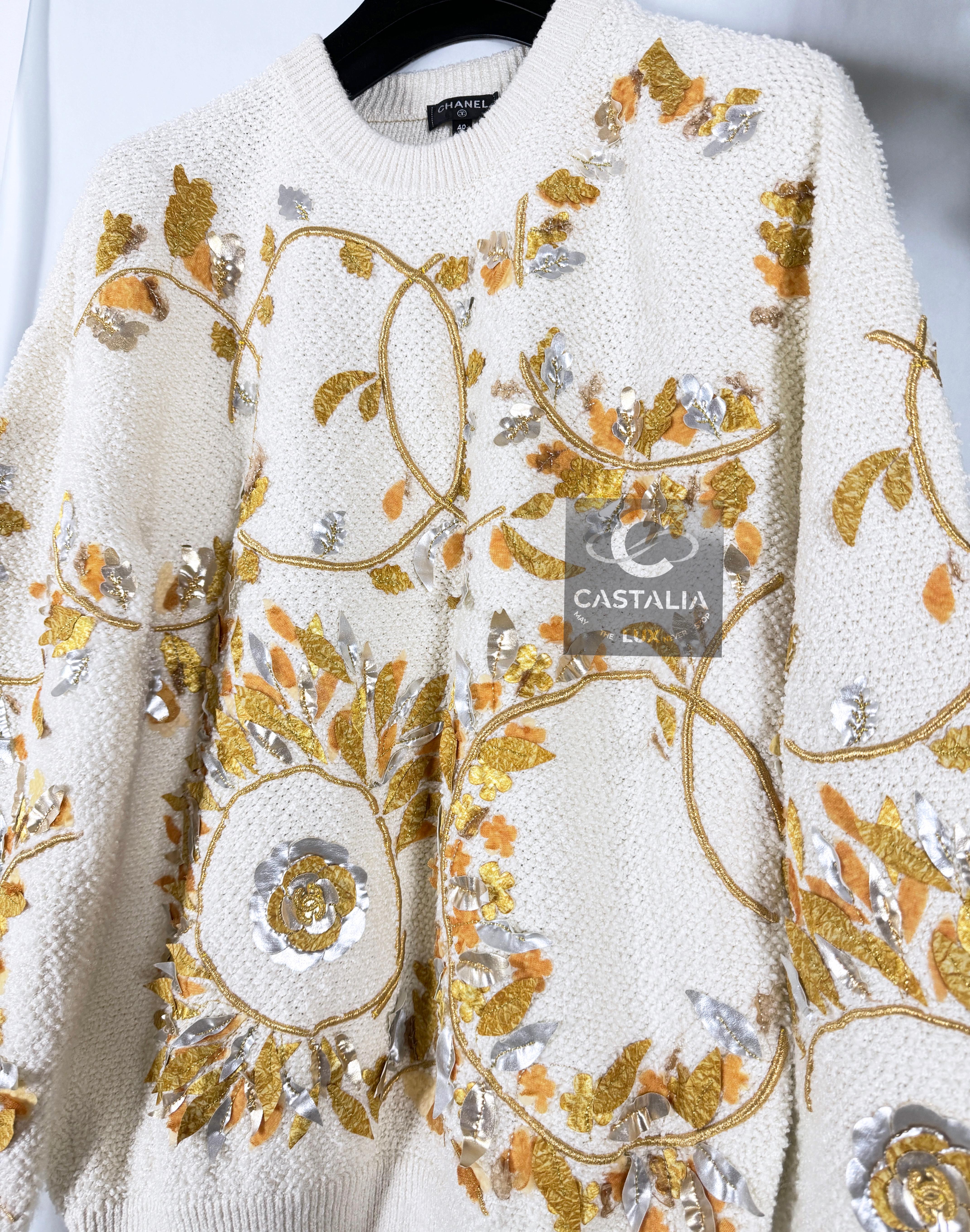 Chanel Paris / Greece Runway CC Logo Jumper 40 FR 1