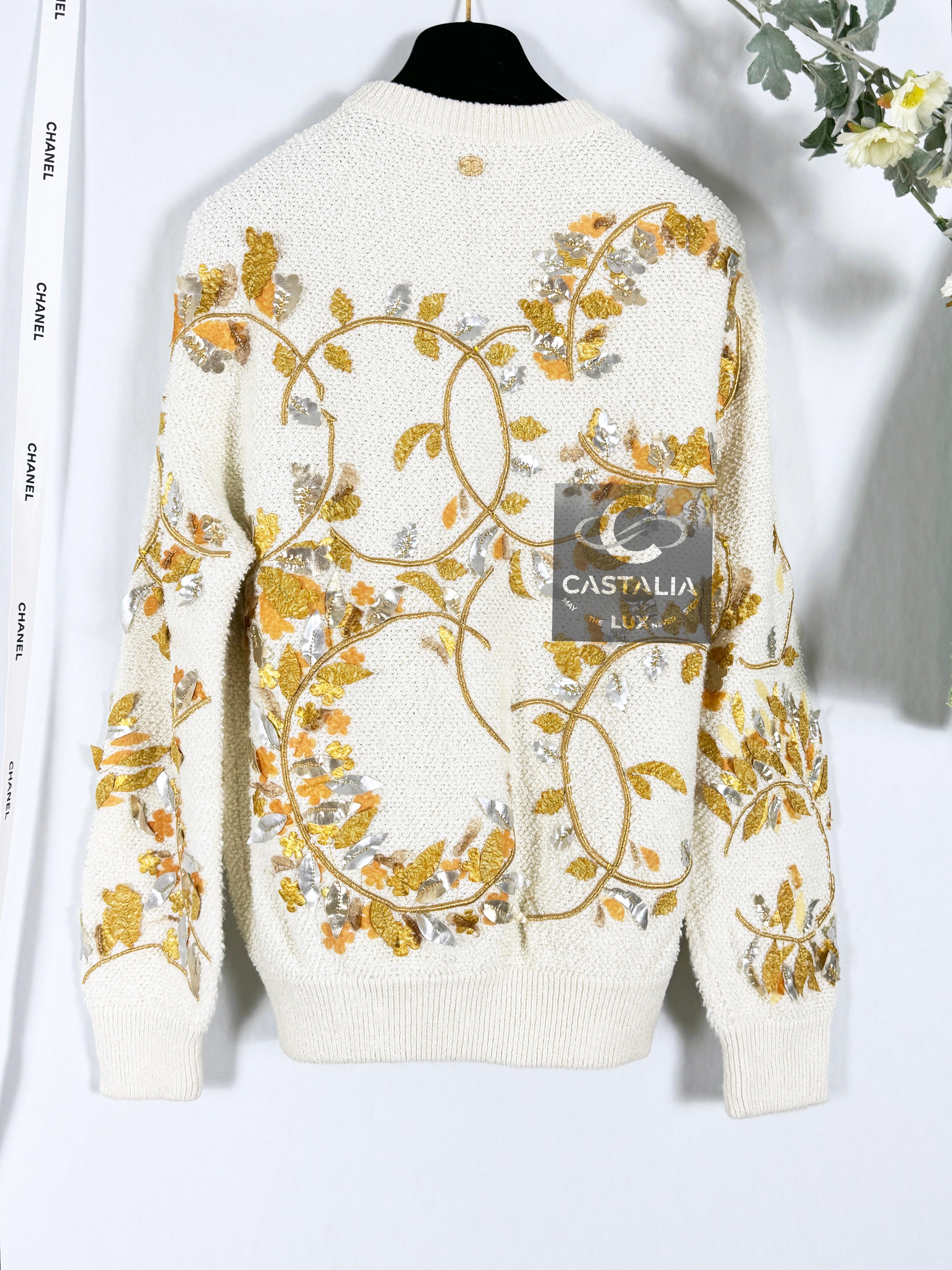 Chanel Paris / Greece Runway CC Logo Jumper 40 FR 4