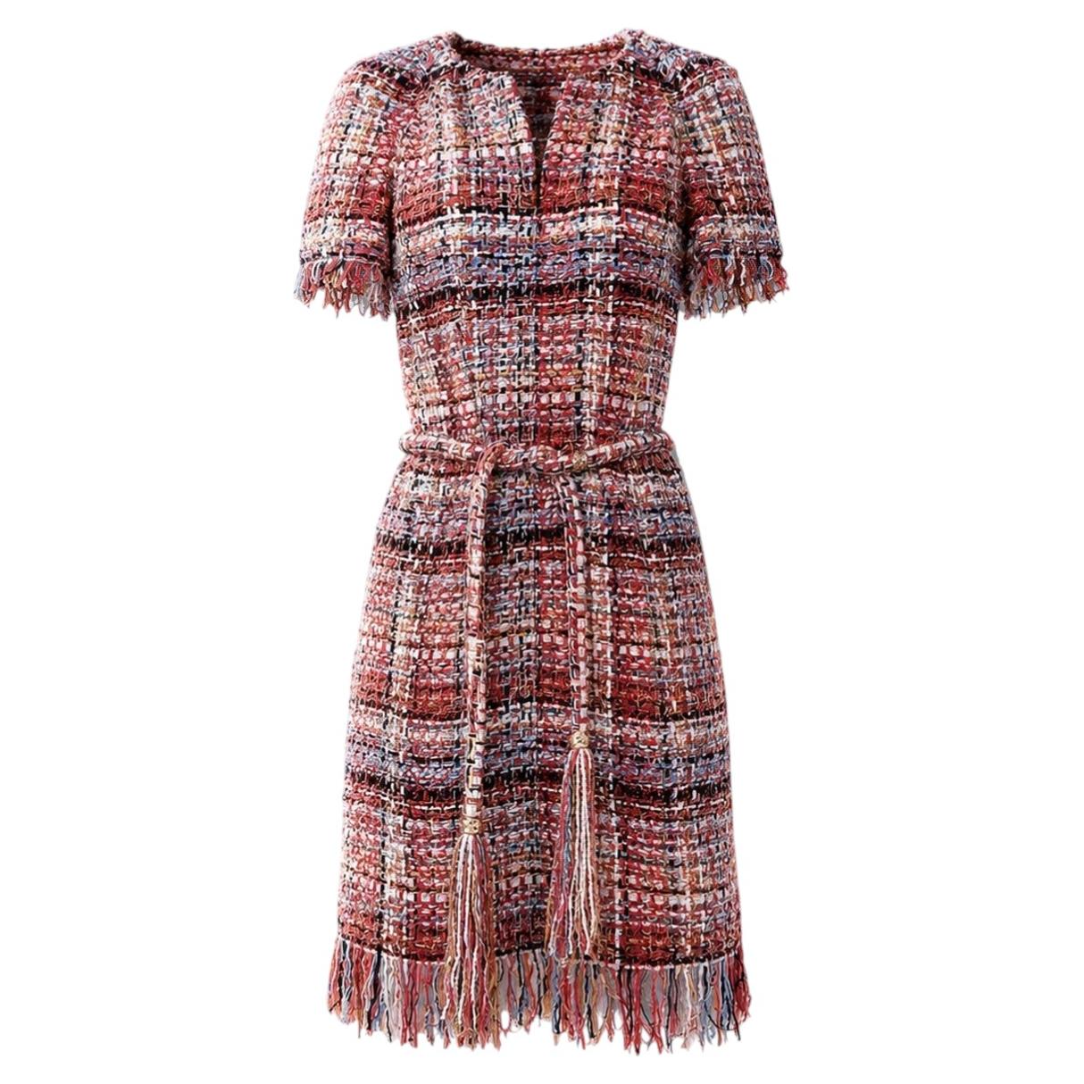 CHANEL Paris / Greece Runway Tweed Jacket with Jewel Belt 36 FR For Sale