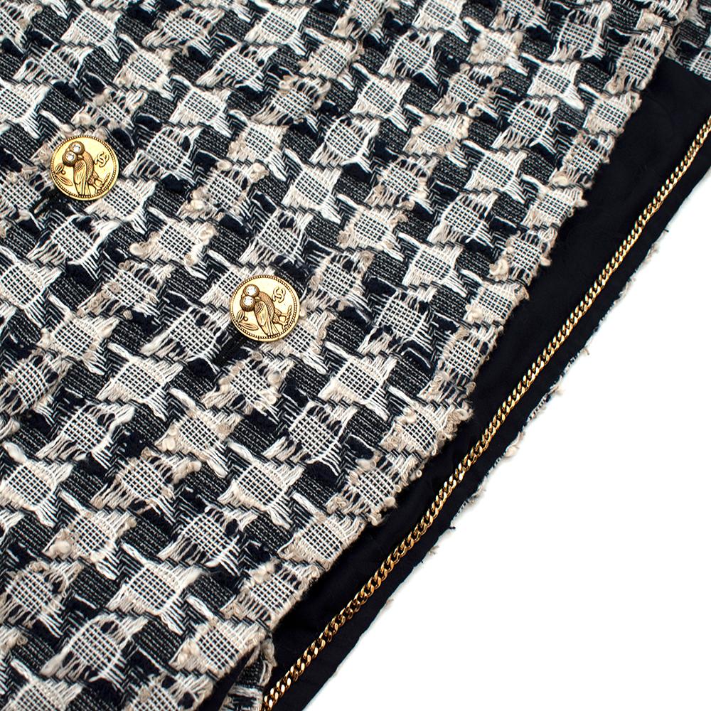 Chanel Paris/Greece Tweed Short-Sleeve Runway Mini Dress - Size US 10 3