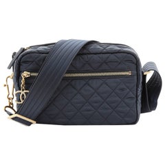 Chanel Paris-Hamburg Camera Bag Quilted Satin Small