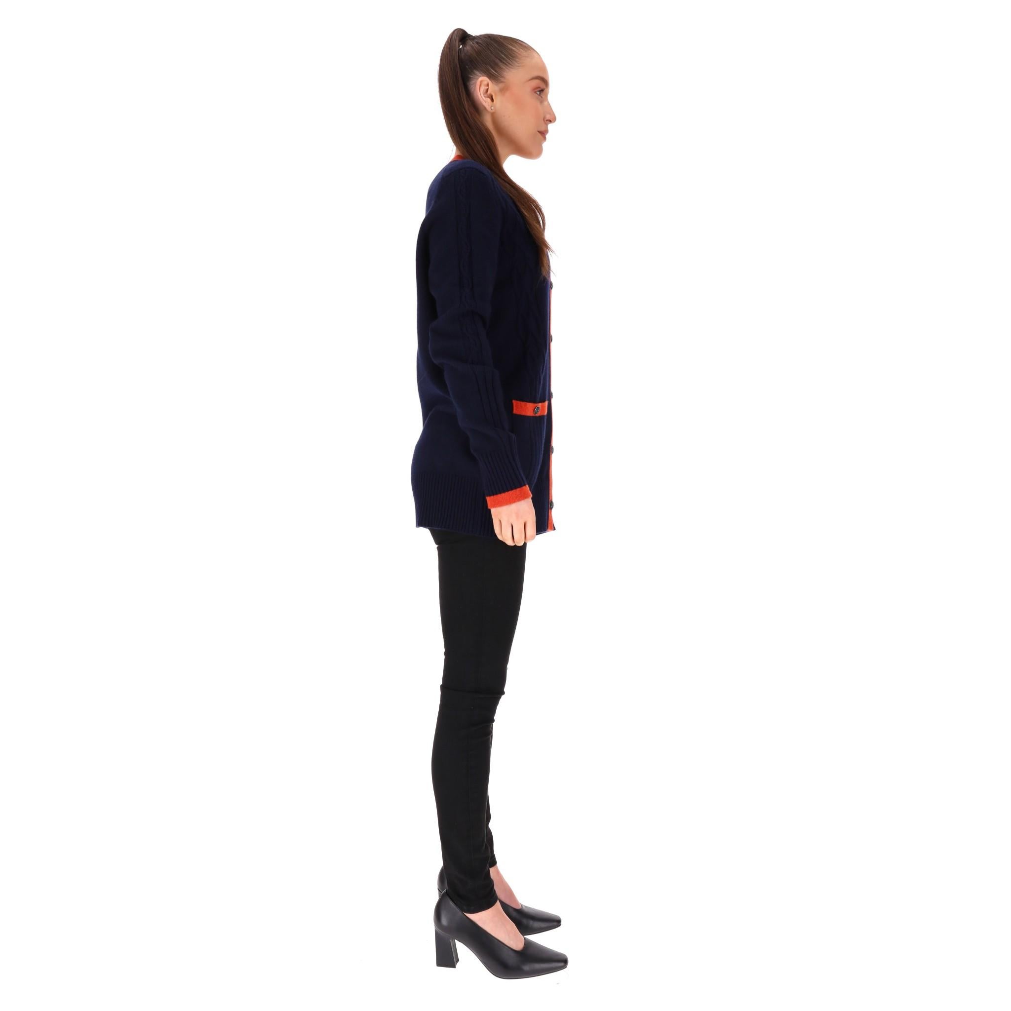 Black Chanel Paris - Hamburg Cashmere Cardigan For Sale