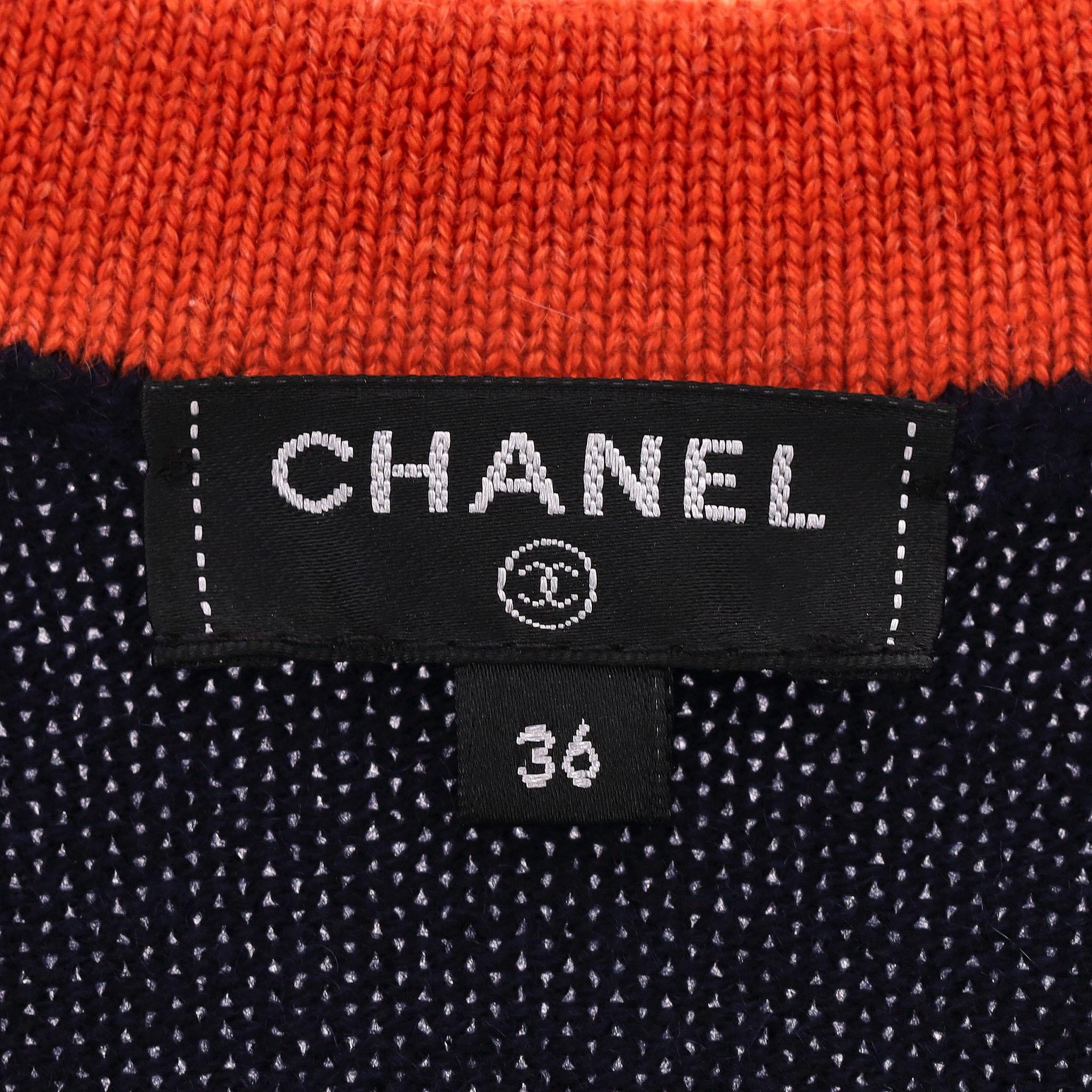 Chanel Paris - Hamburg Cashmere Cardigan For Sale 2