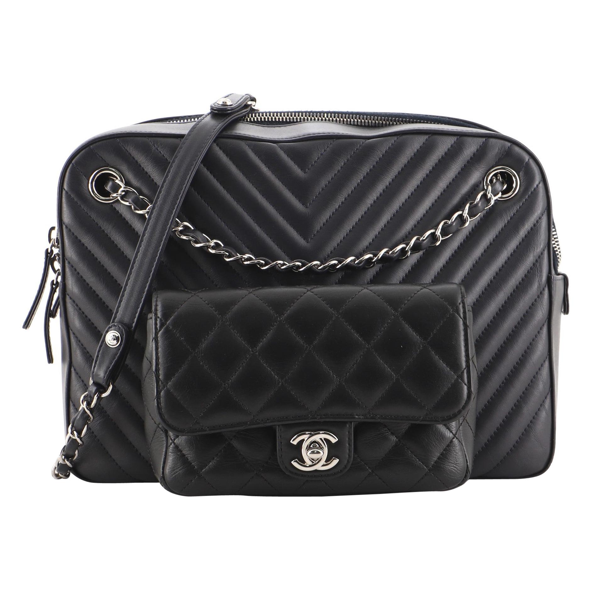 Chanel Paris Hamburg Charms Classic Single Flap Bag Rectangular Mini  Limited