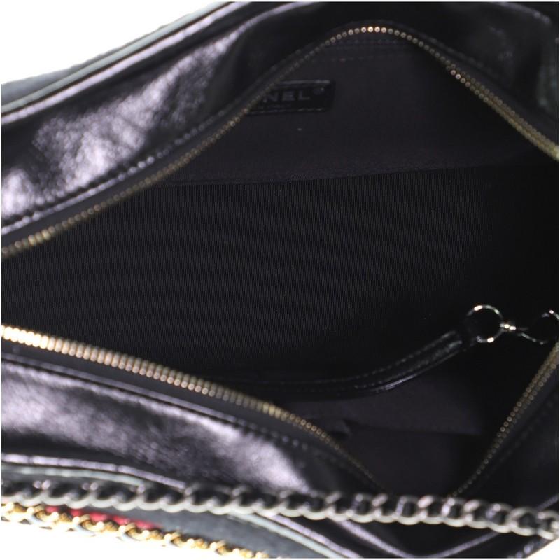 Chanel Paris-Hamburg Gabrielle Hobo Bestickte Wolle und Kalbsleder Medium für Damen oder Herren