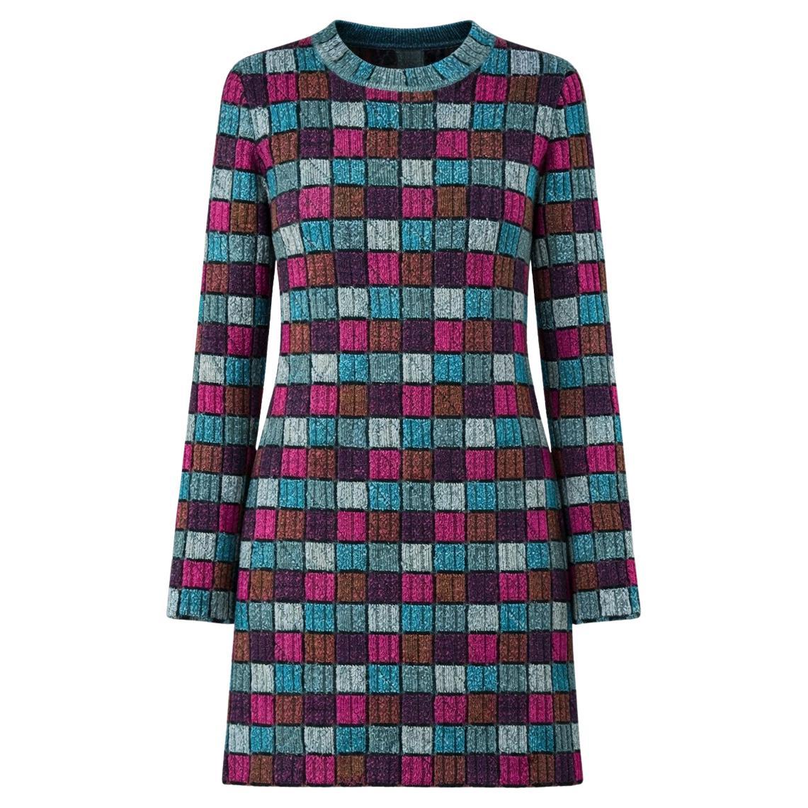 CHANEL Paris / HAMBURG Iconic Runway Dress 36 FR en venta